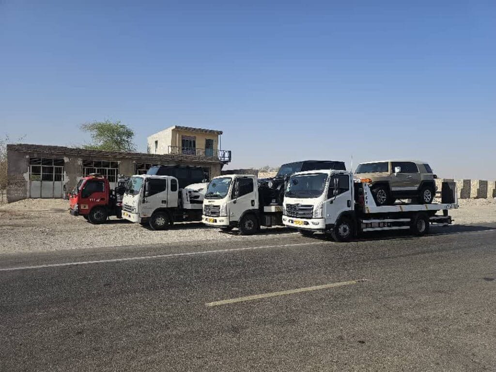 خدمات امداد خودرو در شیراز